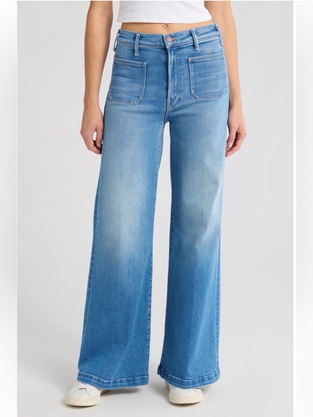 Mother The Hustler Roller Patch Pocket Jeans